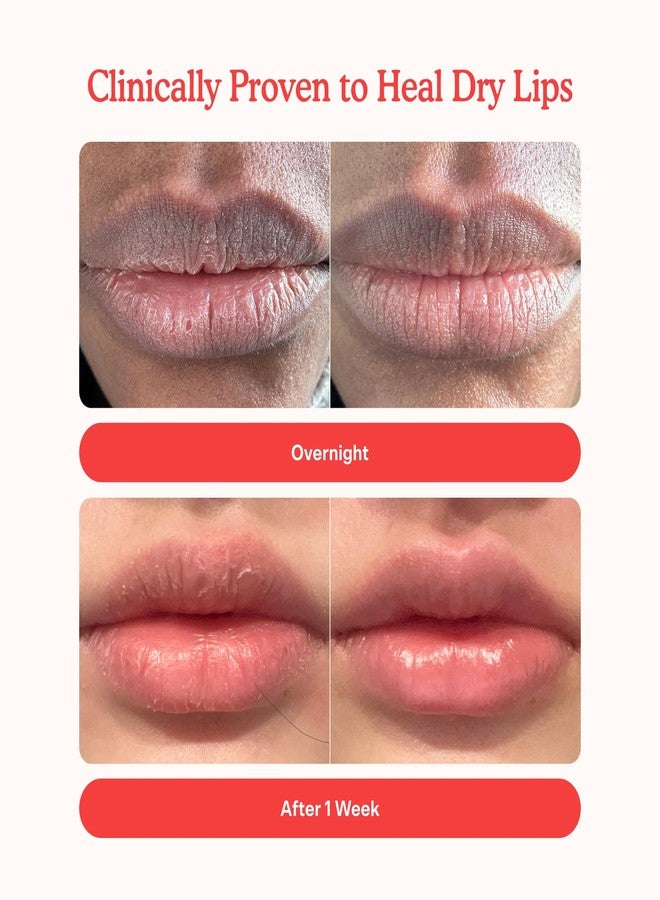 تاور 28 مرطب شفاه ملون من تاور 28، قناع مرطب للشفاه المتشققة - لون موتشي الفاصوليا الحمراء، لون وردي شفاف نيود - Image 3